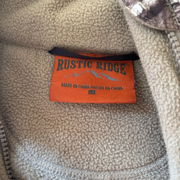 Camo fleece Rustic Ridge jacket - Picture 2 of 4